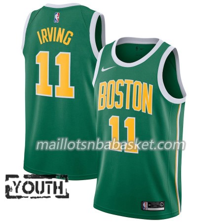 Maillot Enfant Boston Celtics Kyrie Irving 11 2018-19 Nike Vert Swingman